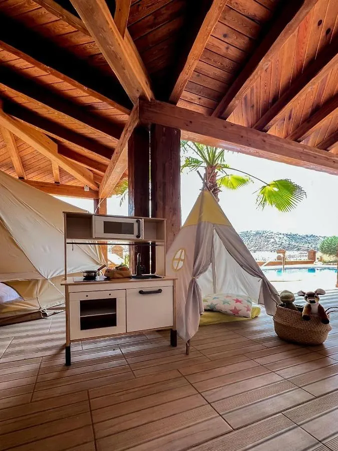 Luxury tent Glamping Slow Axarquia Torre de Benagalbon